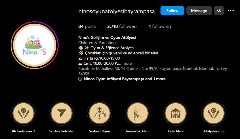 Ninos Oyun Atölyesi